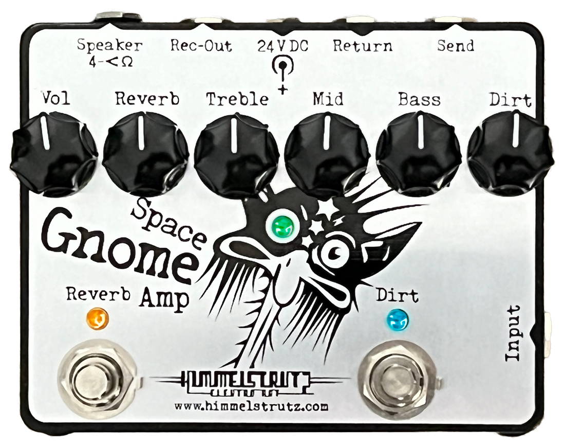 SPACE GNOME—Swedish Analog Rock Beast With Footswitchable Overdrive & Reverb!