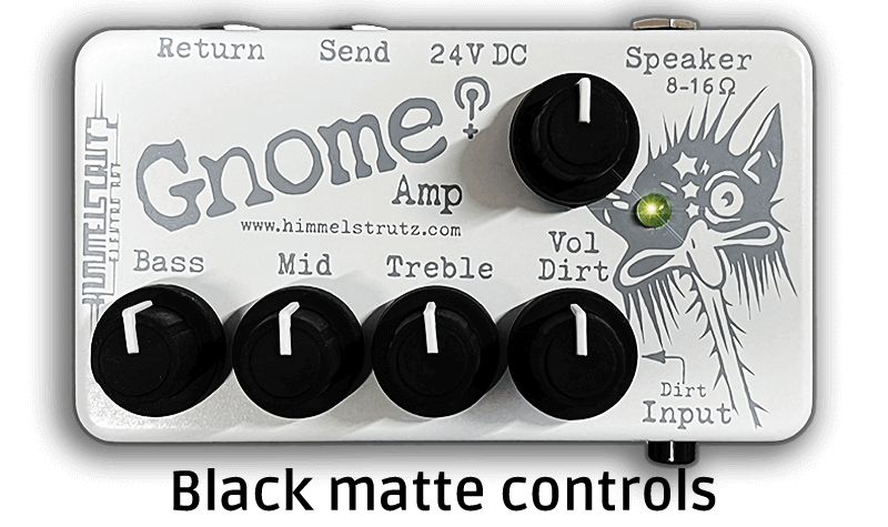 GNOME Black matte control knobs 