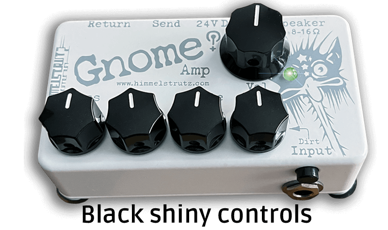 GNOME Black shiny knobs 